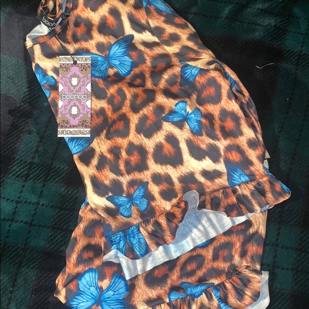 Butterfly print frill PJ short set !!!